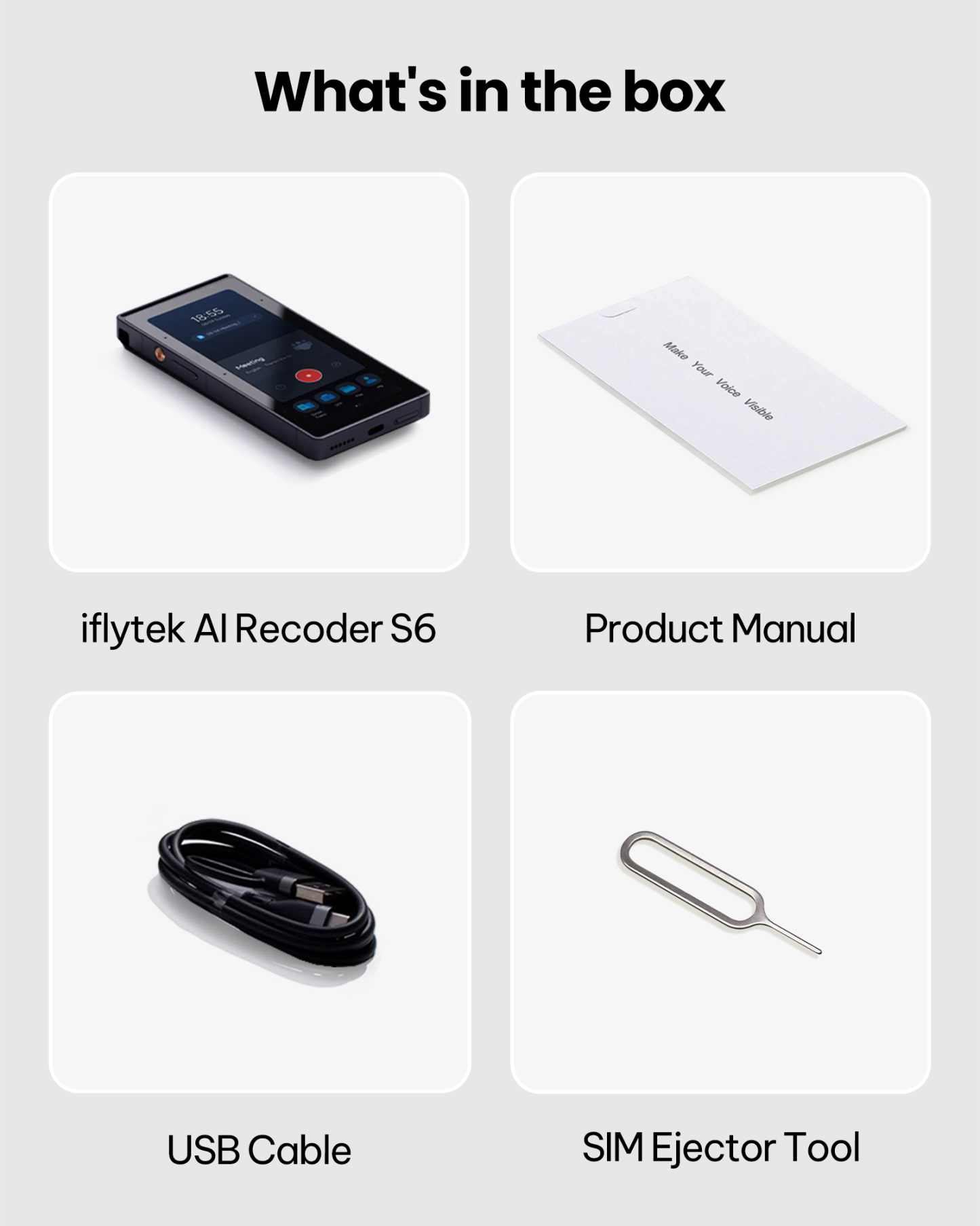 iflytek AI Recorder S6