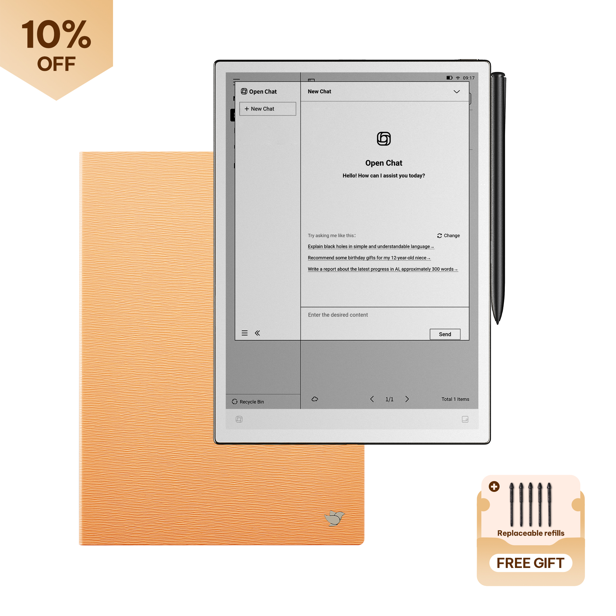 iFLYTEK AINOTE 2, The World's First GPT-5-Powered Paper Tablet