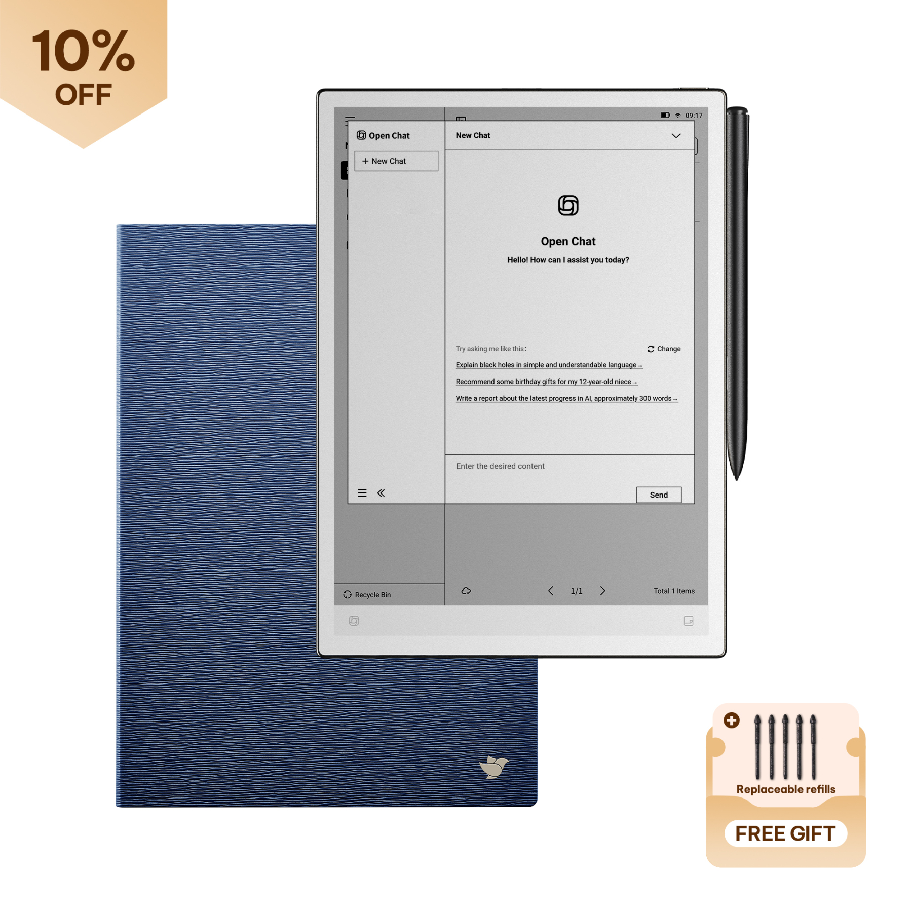 iFLYTEK AINOTE 2, The World's First GPT-5-Powered Paper Tablet
