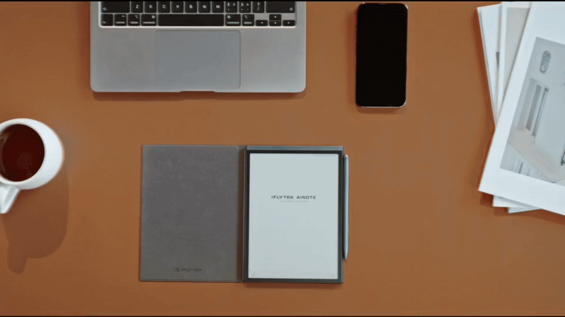tablet with ink display