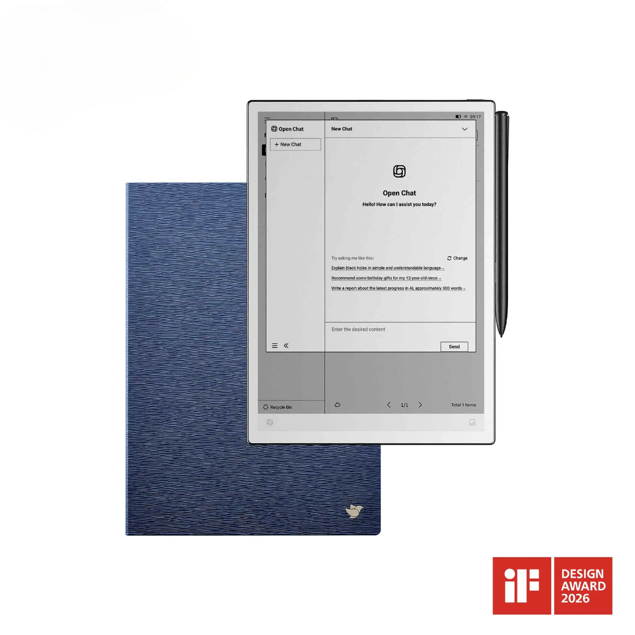 iFLYTEK AINOTE 2, The World's First LLM-Powered Paper Tablet