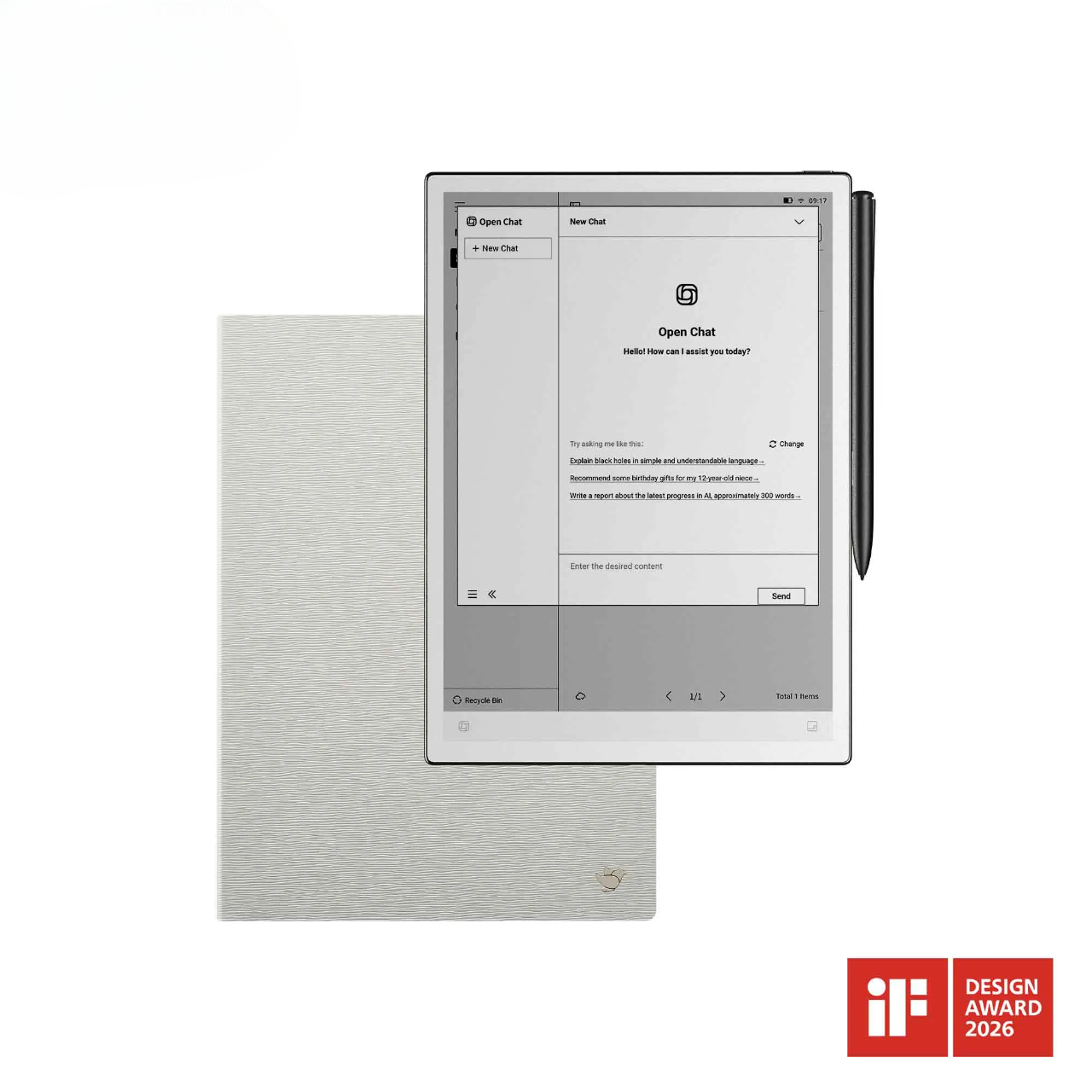 iFLYTEK AINOTE 2, The World's First LLM-Powered Paper Tablet