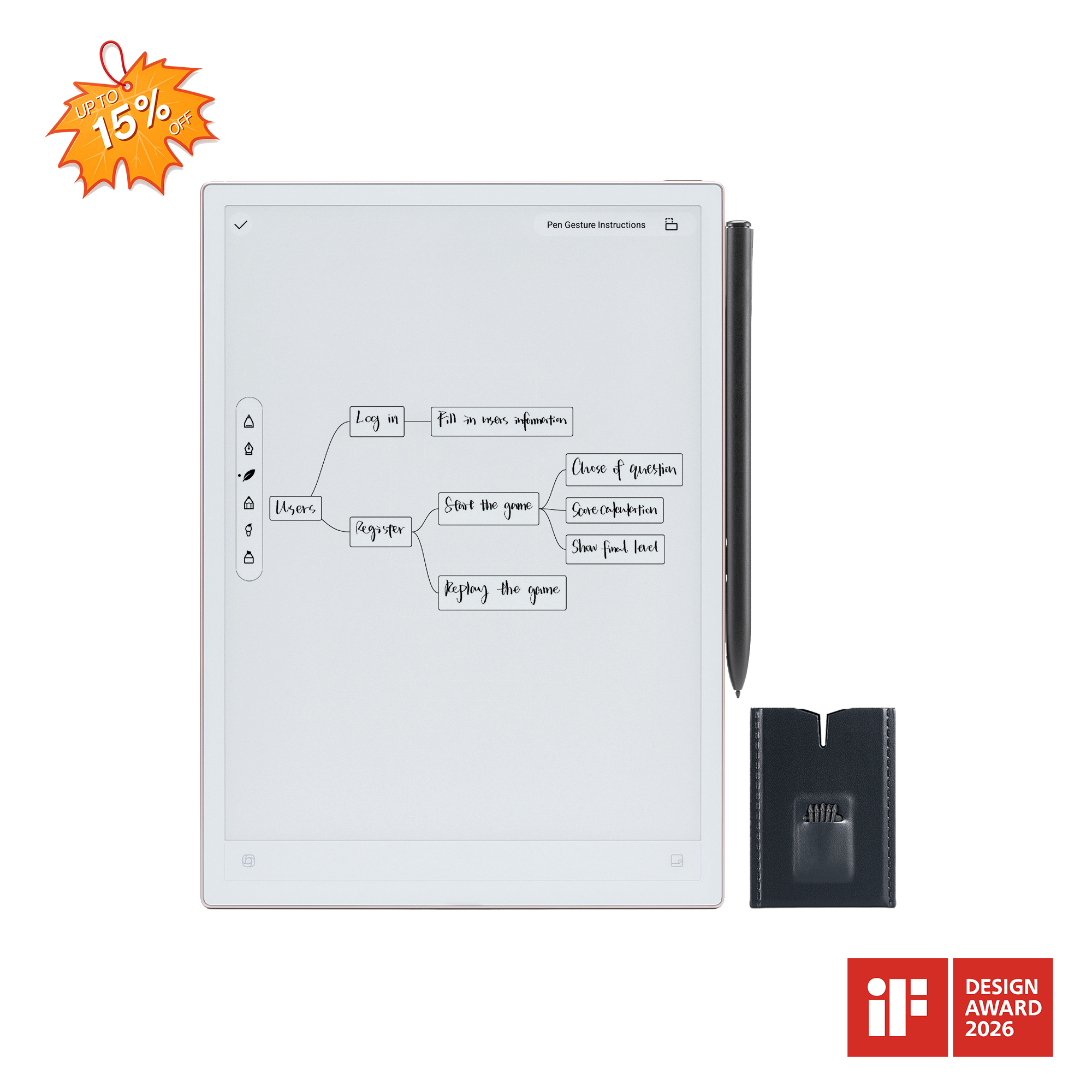 iFLYTEK AINOTE 2, The World's First LLM-Powered Paper Tablet