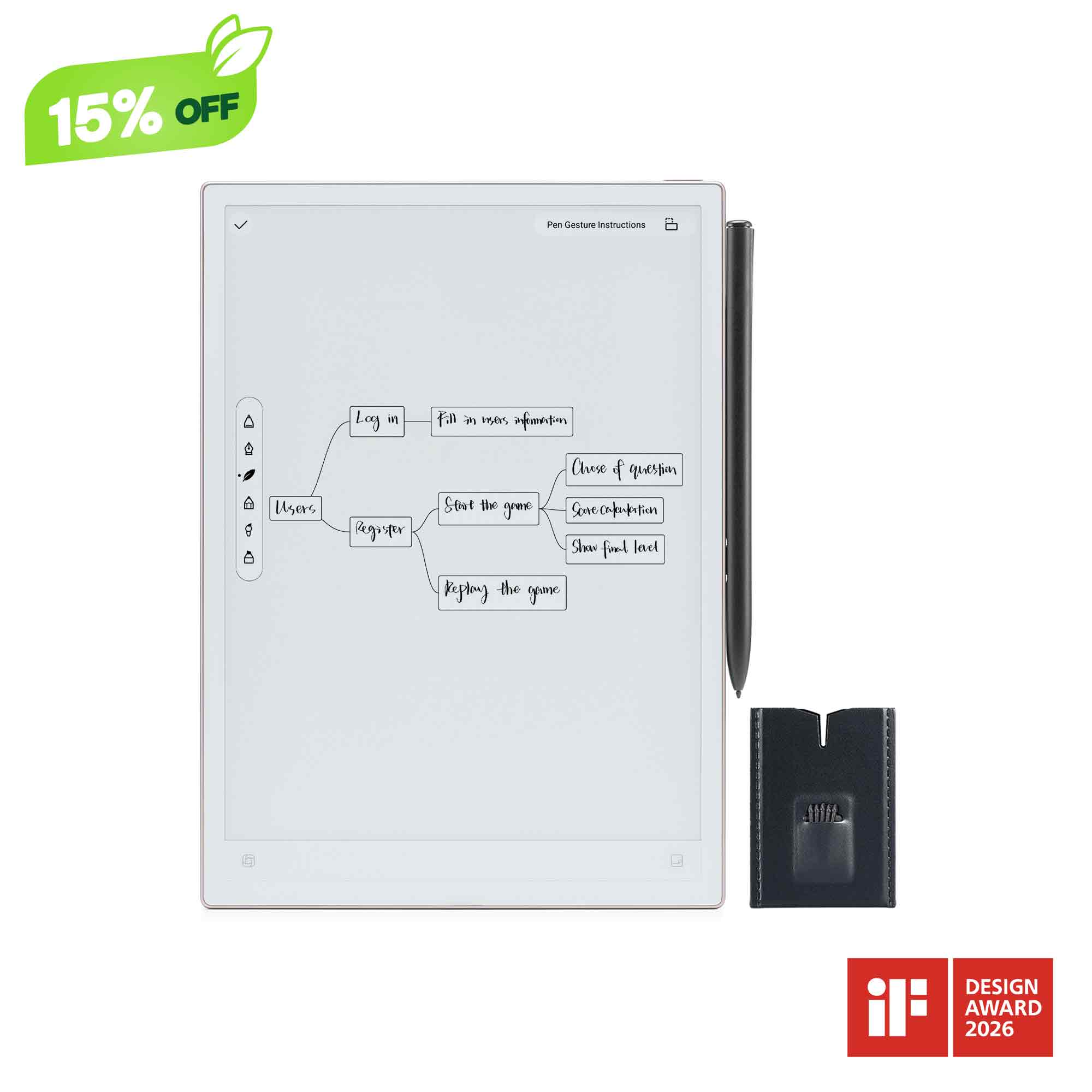 iFLYTEK AINOTE 2, The World's First LLM-Powered Paper Tablet