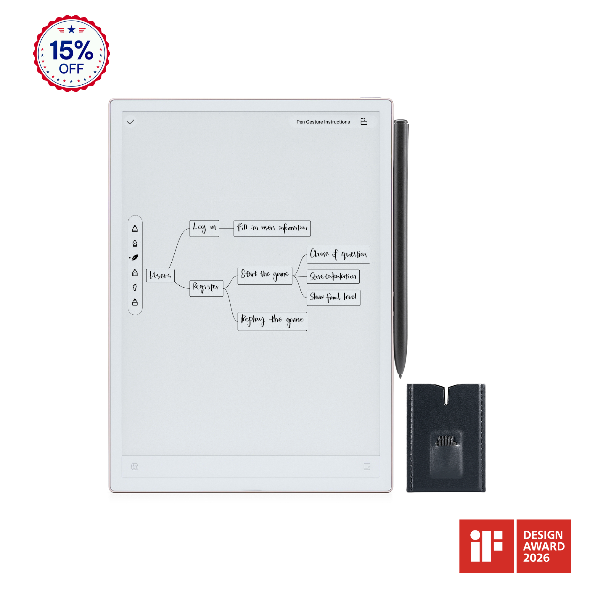 iFLYTEK AINOTE 2, The World's First LLM-Powered Paper Tablet