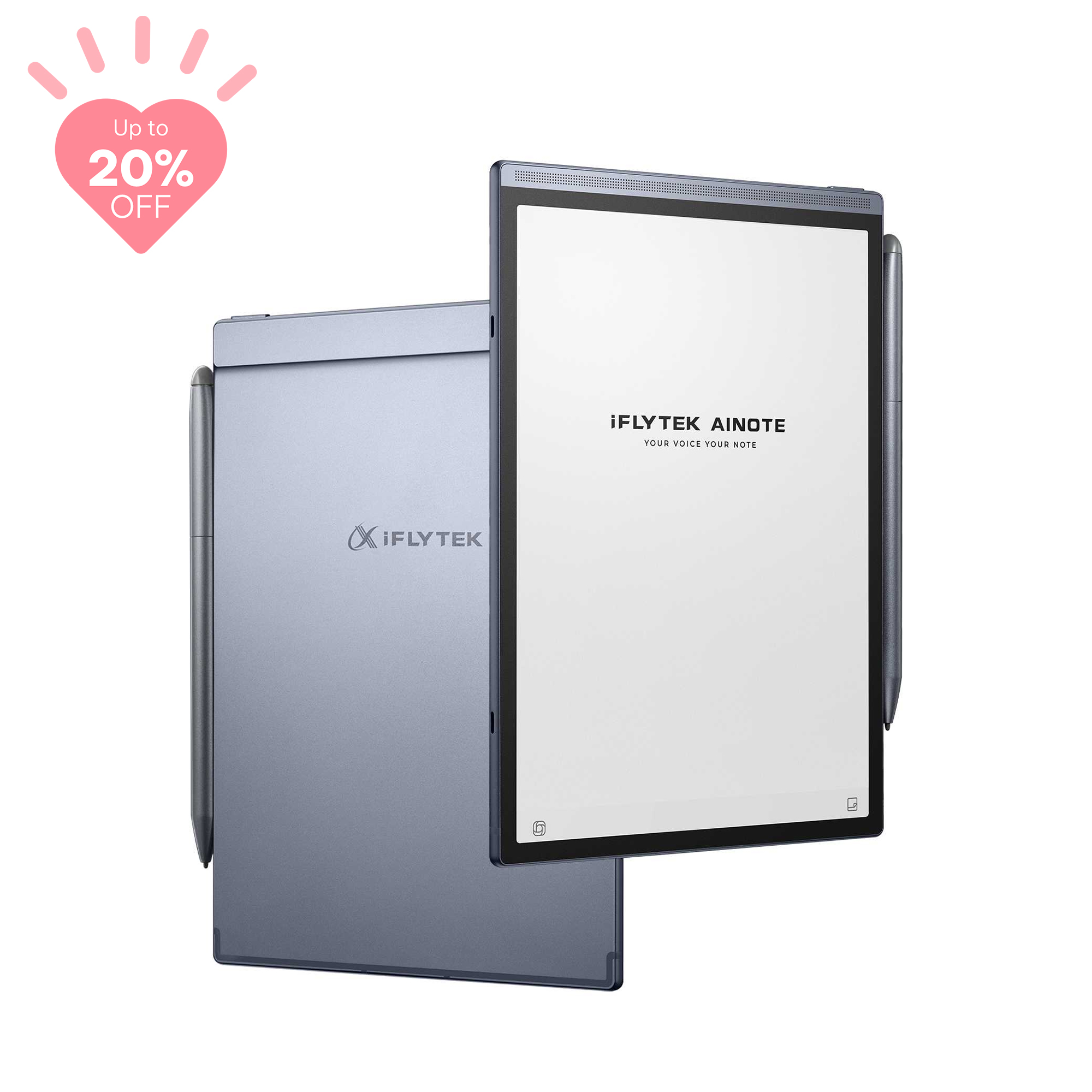 iFLYTEK AINOTE Air 2 - All in One Smart E Ink Digital Paper Tablet