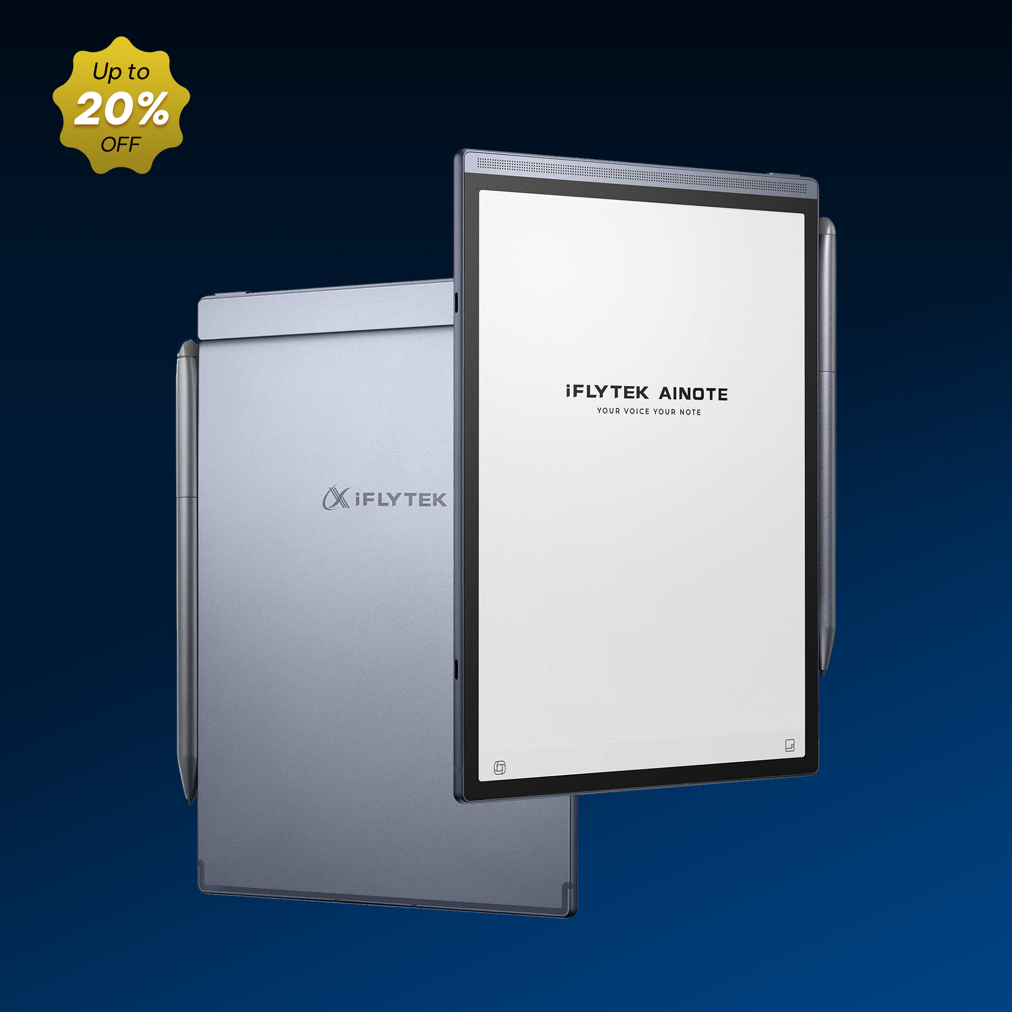 iFLYTEK AINOTE Air 2 - All in One Smart E Ink Digital Paper Tablet