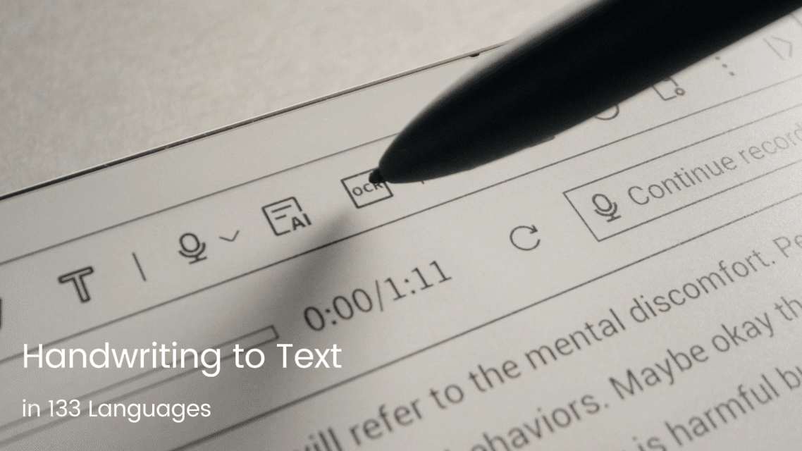 iFLYTEK AINOTE 2, The World's First LLM-Powered Paper Table Typeshop.pk