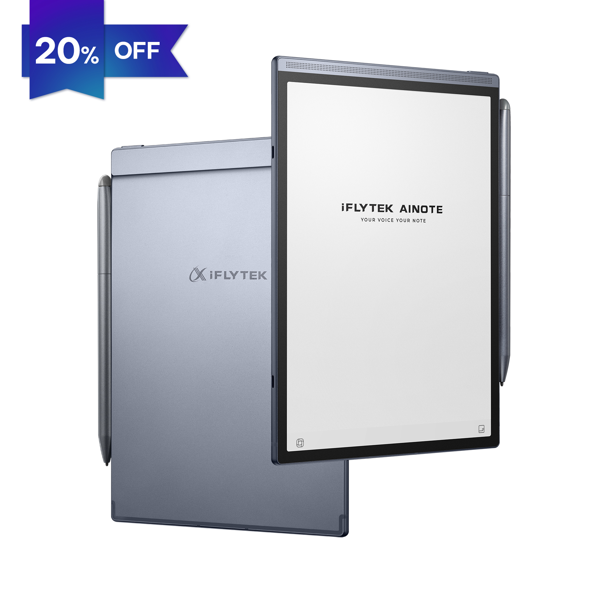 iFLYTEK AINOTE Air 2 - All in One Smart E Ink Digital Paper Tablet