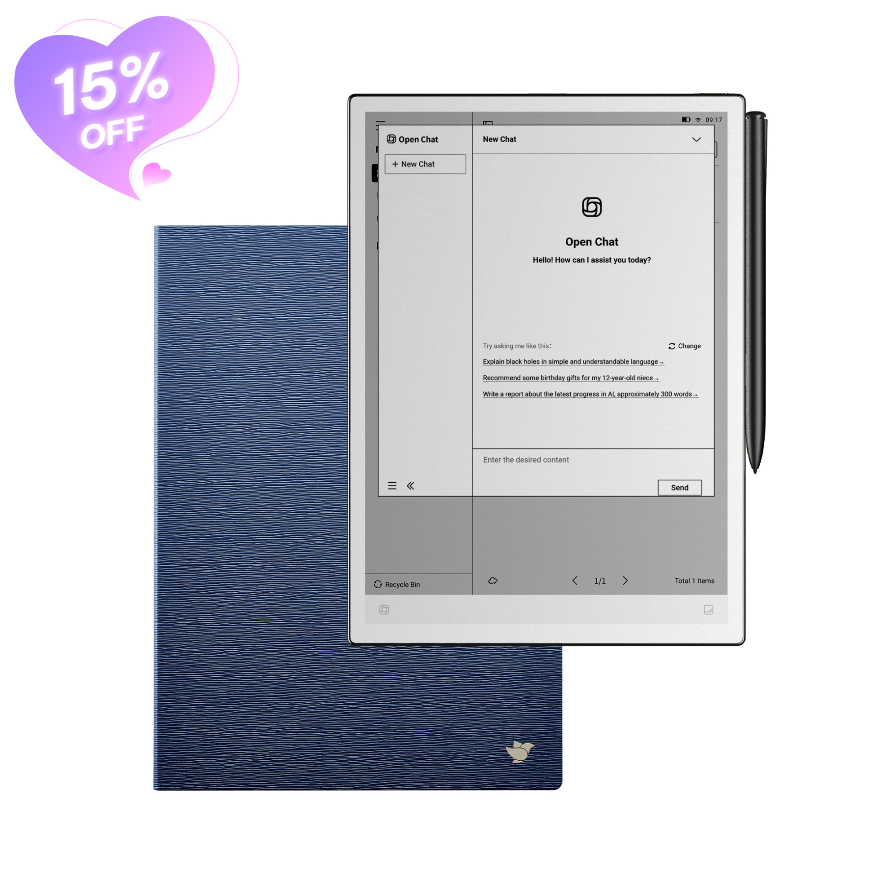 iFLYTEK AINOTE 2, The World's First GPT-5-Powered Paper Tablet