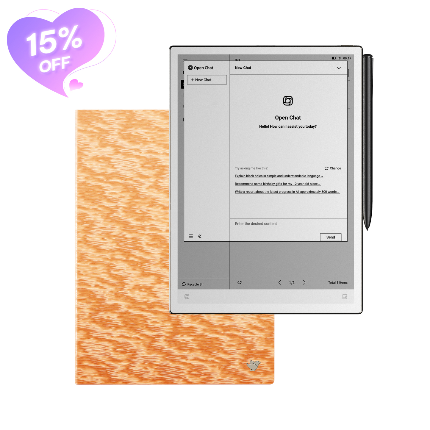 iFLYTEK AINOTE 2, The World's First GPT-5-Powered Paper Tablet