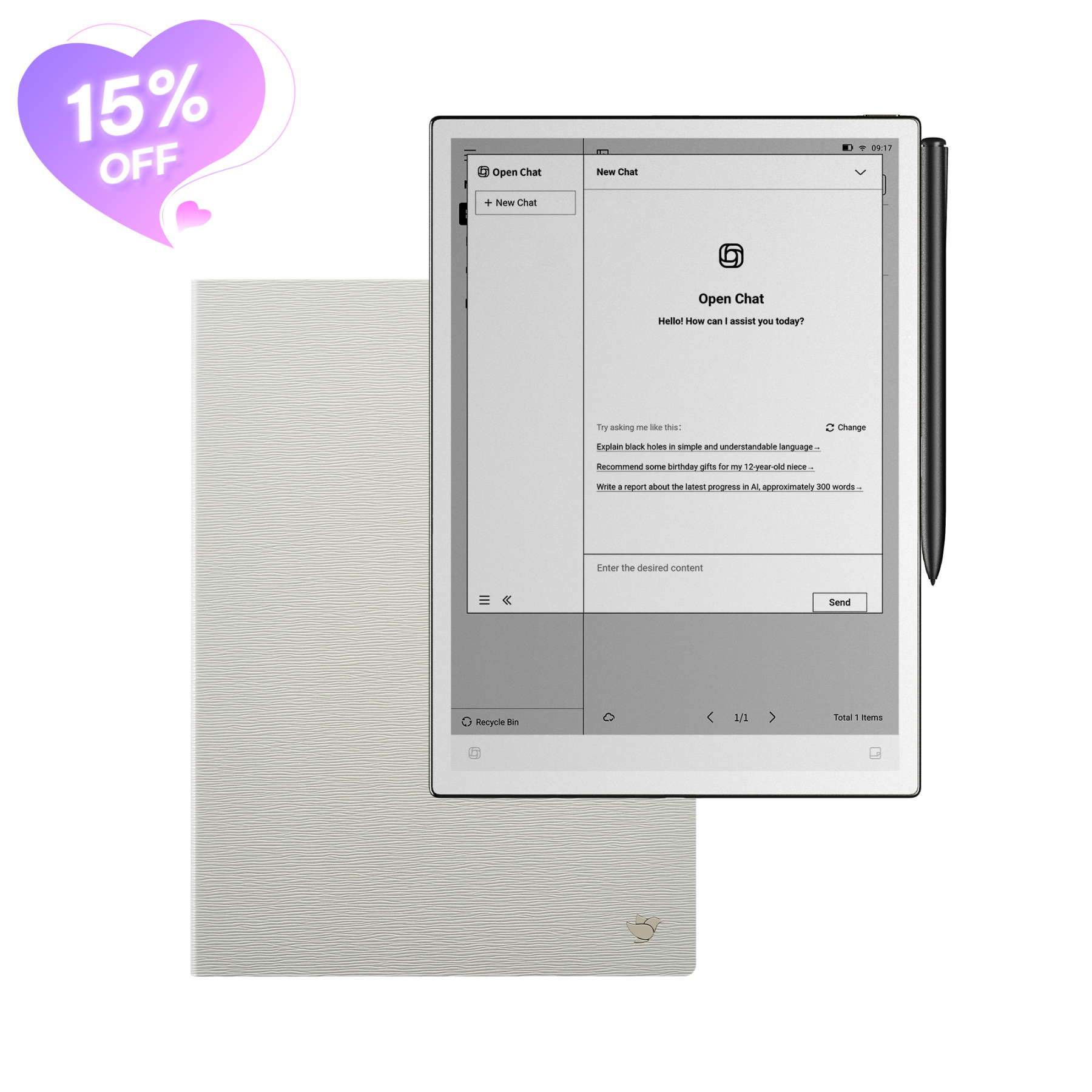 iFLYTEK AINOTE 2, The World's First GPT-5-Powered Paper Tablet
