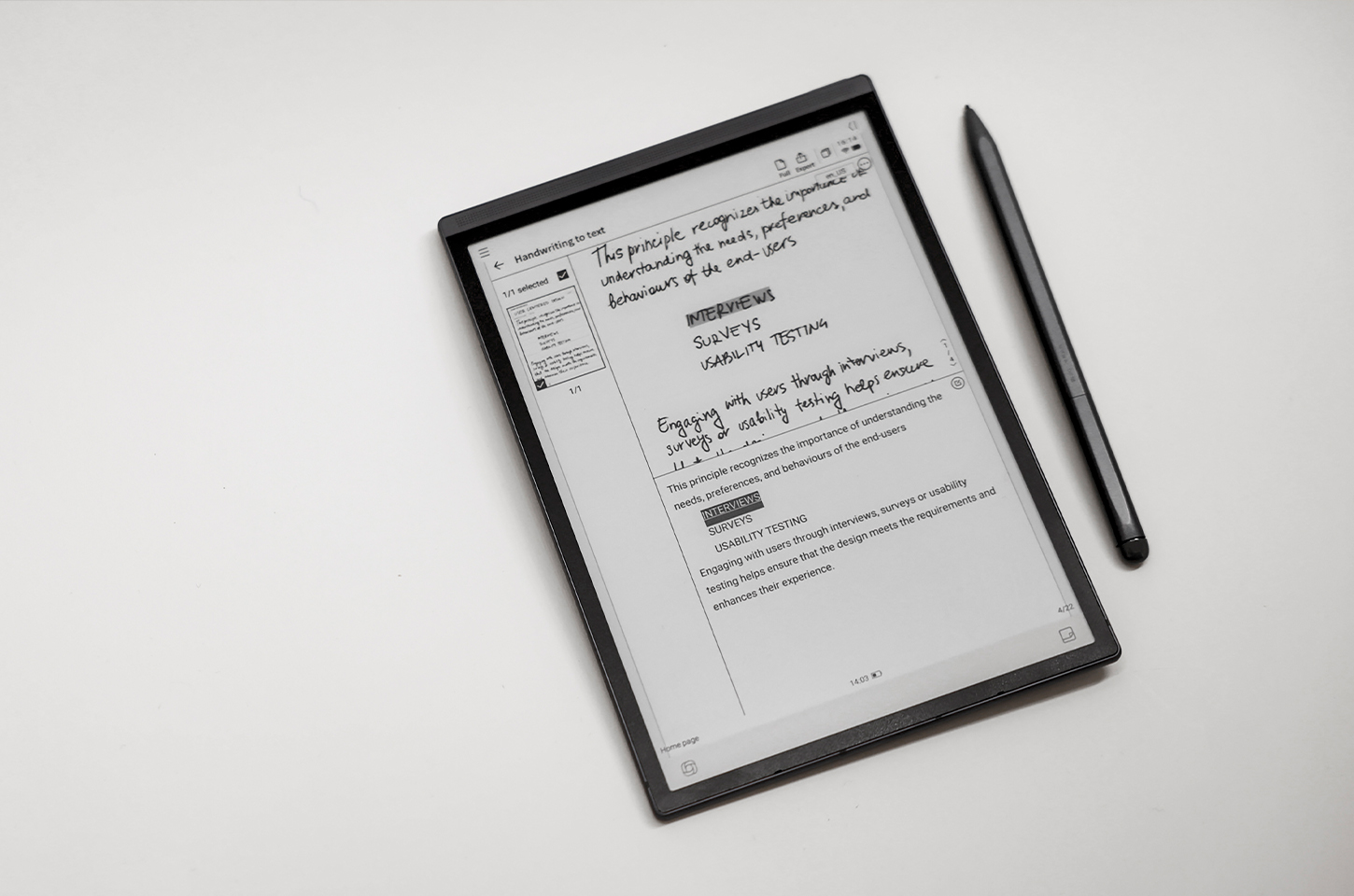 A Smarter Way to Convert Handwriting to Text with iFLYTEK AINOTE