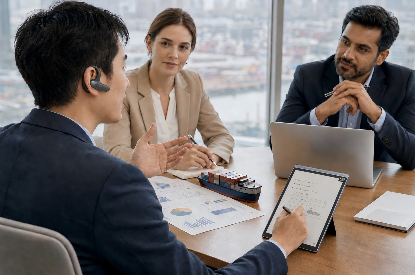 iFLYTEK AI for Cross-Border Trade Meetings
