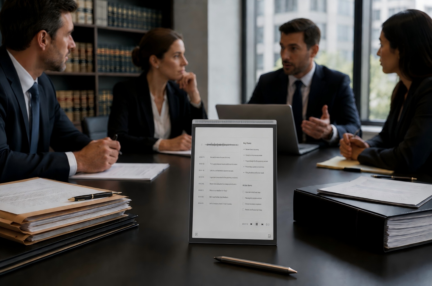 How Law Firms Use AI for Meeting Documentation