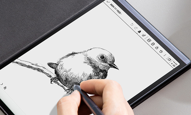 e-ink notepad not only for work