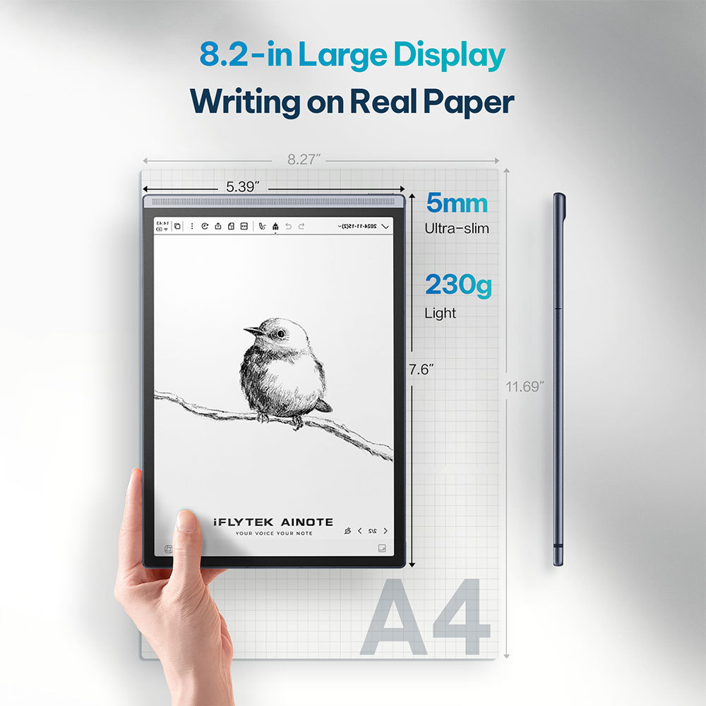 Your AI Paper Tablet: iFLYTEK AINOTE Air2