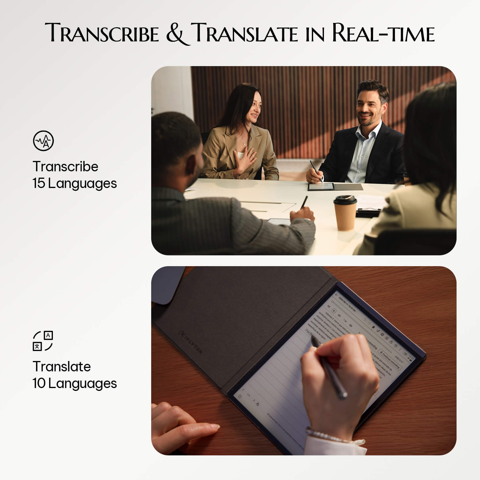 新品　iFLYTEK AINOTE Air2 XF-DX-B282E Amazon.com : iFLYTEK AINOTE Air 2 Bundle – 8.2