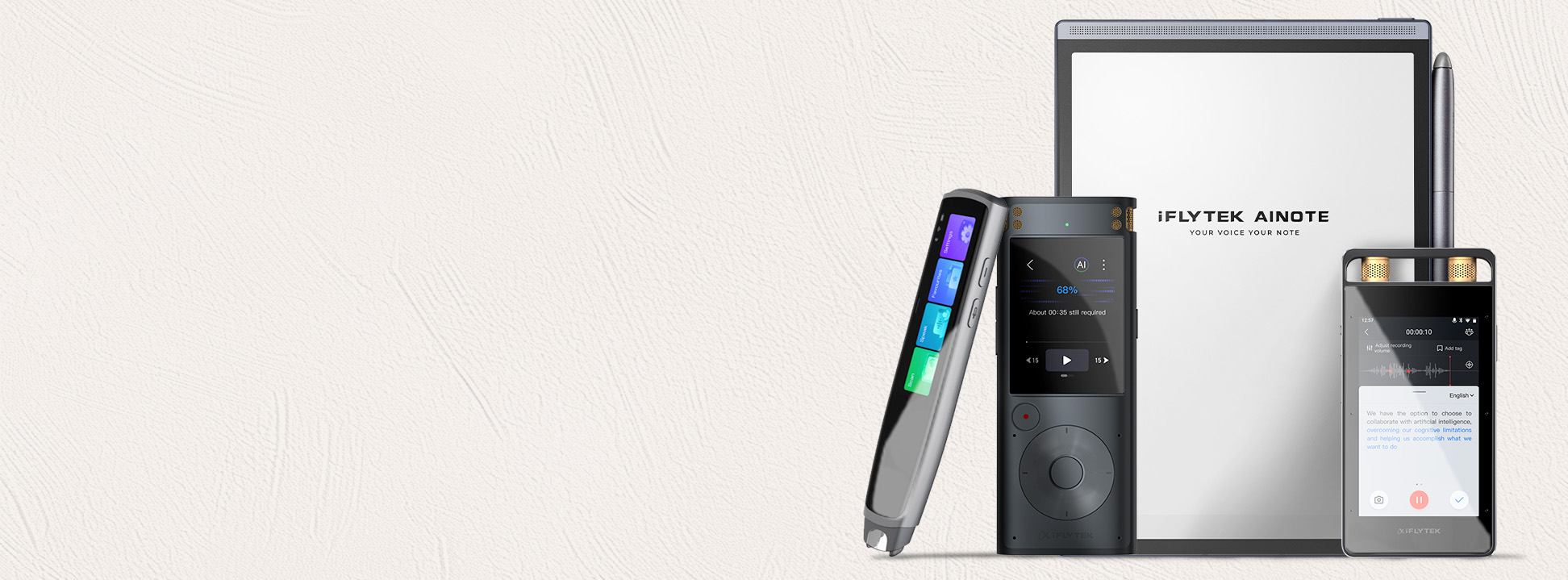 iFLYTEK Translator | Smart Notebook | Recording Voice Device iFLYTEK Translator | Smart Notebook | Recording Voice Device