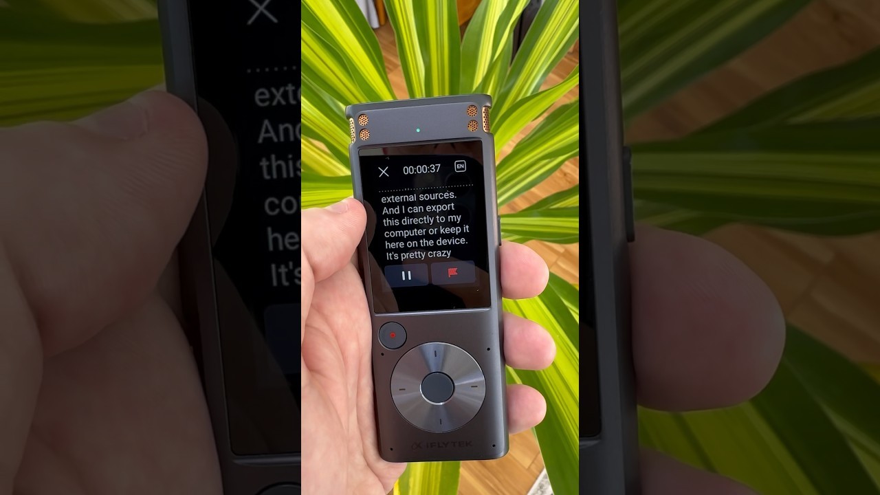 iFLYTEK Smart Recorder, Support Offline Voice Transcription in Real Time