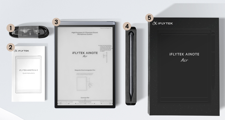 what's in the ifluytek box