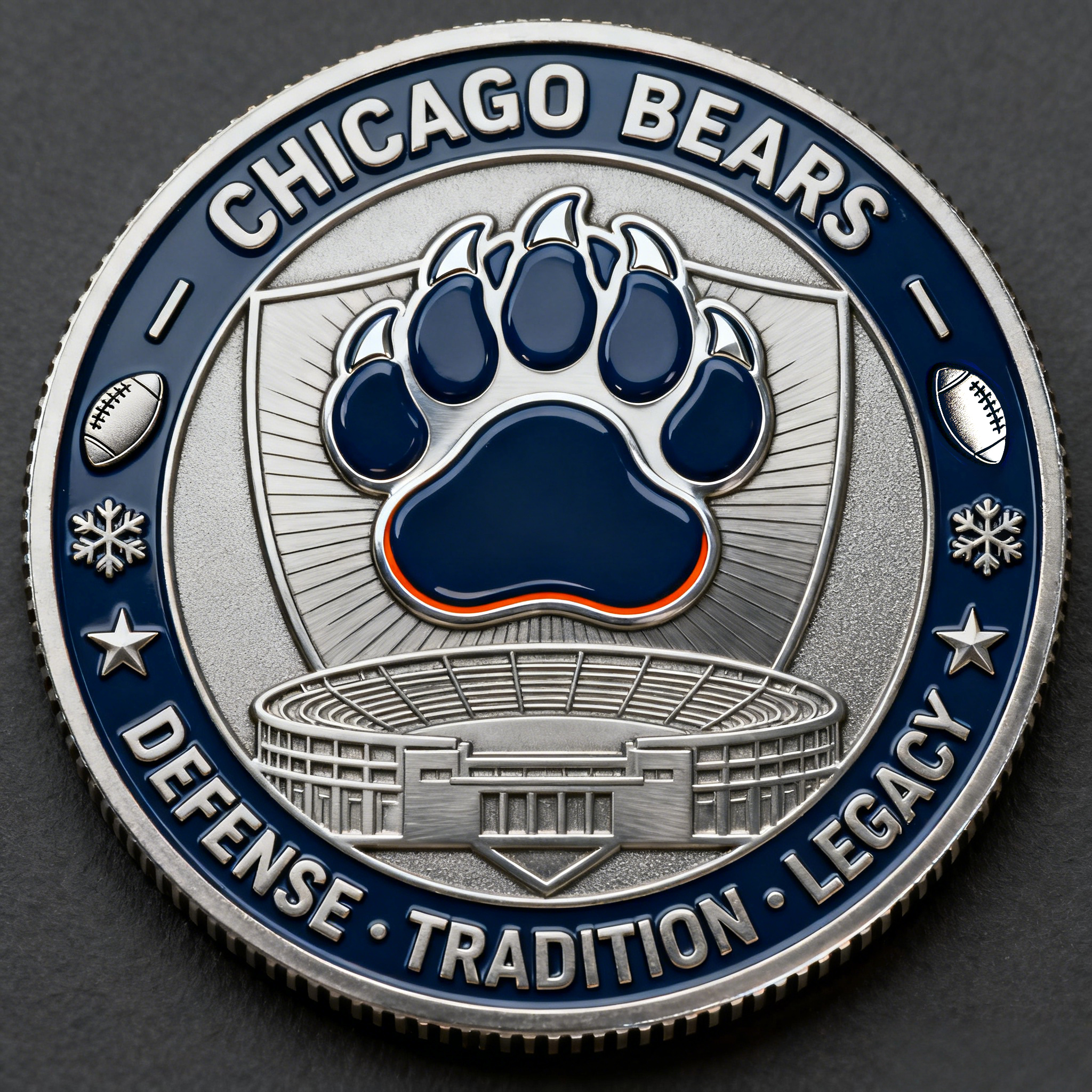 Bears 105th Anniversary Commemorative Coin