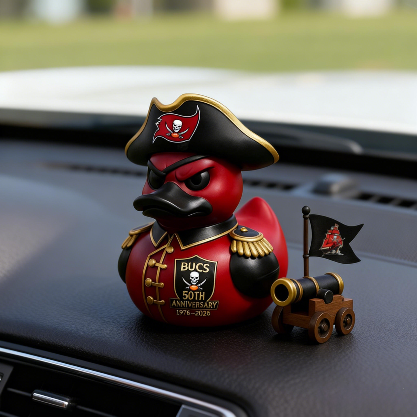 Buccaneers 50th Anniversary Collectible Duck