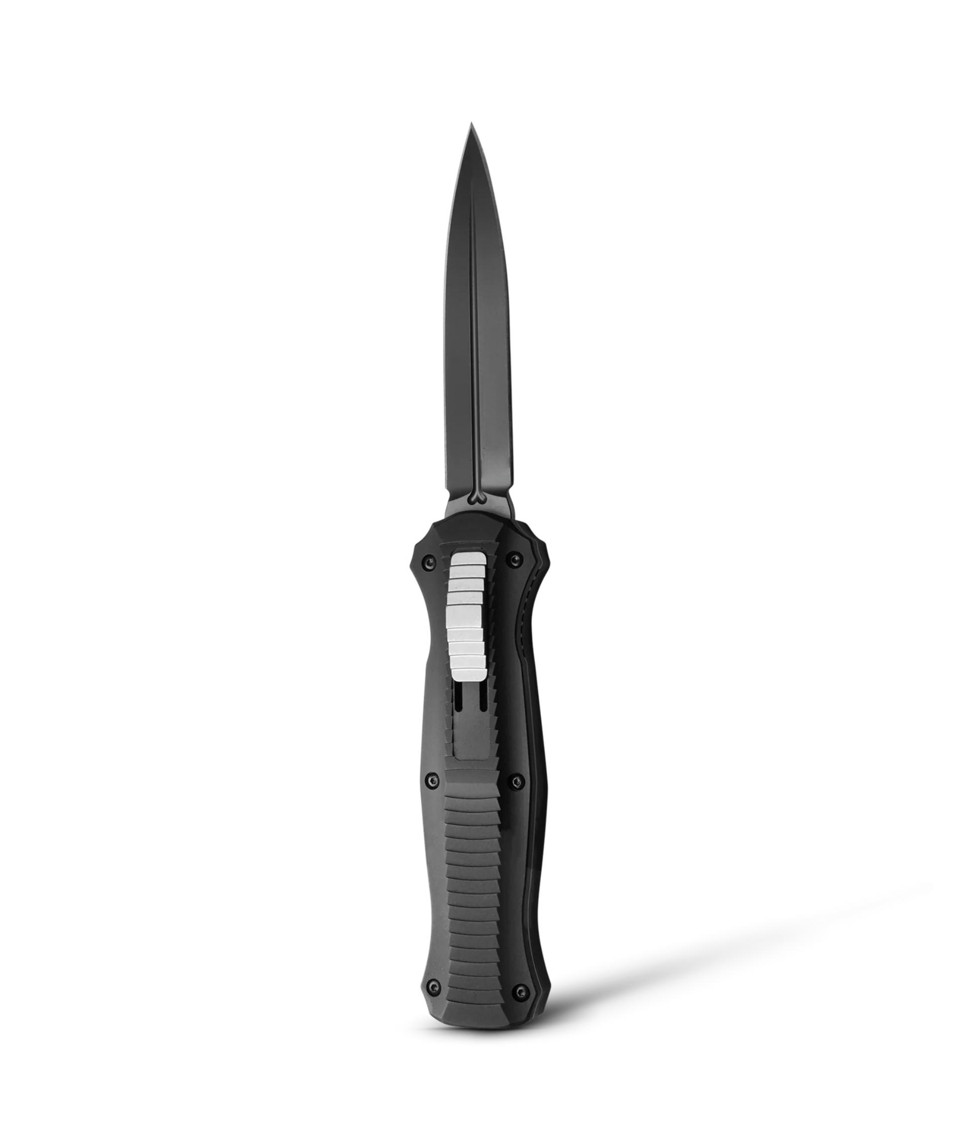 🔥Last Day Promotion- SAVE 70%🎄BM Infidel D/E Dagger OTF Automatic Knife (7.56" Black) 3300BK