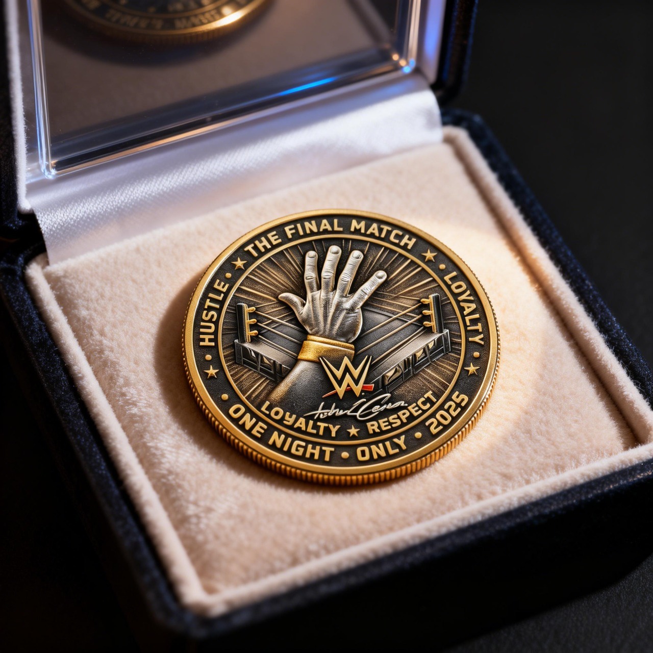 🥇 John Cena Farewell Match 2025 Commemorative Coin