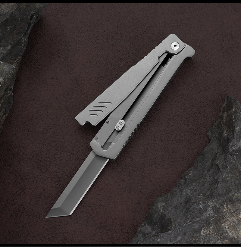 Carrot knife gravity knife