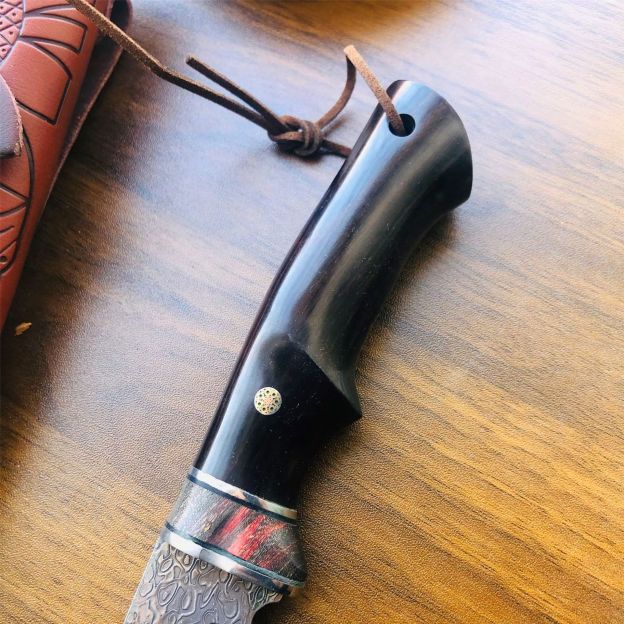 ⏰Limited Time 49% OFF🐺 Handmade Damascus Hunting Knife