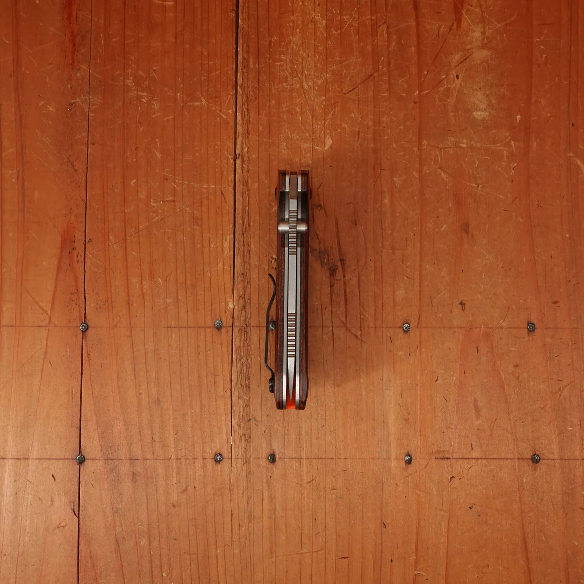 🦋BM 15032 North Fork Drop-Point S30V Stabilized Wood Handle