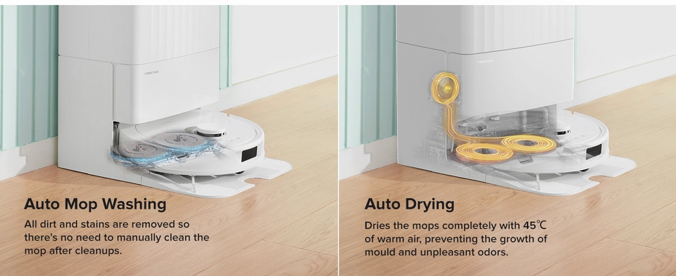 Auto Mop Washing and Auto Drying