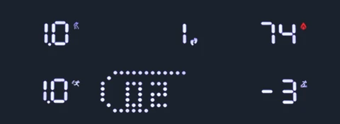 6 Window LED Display