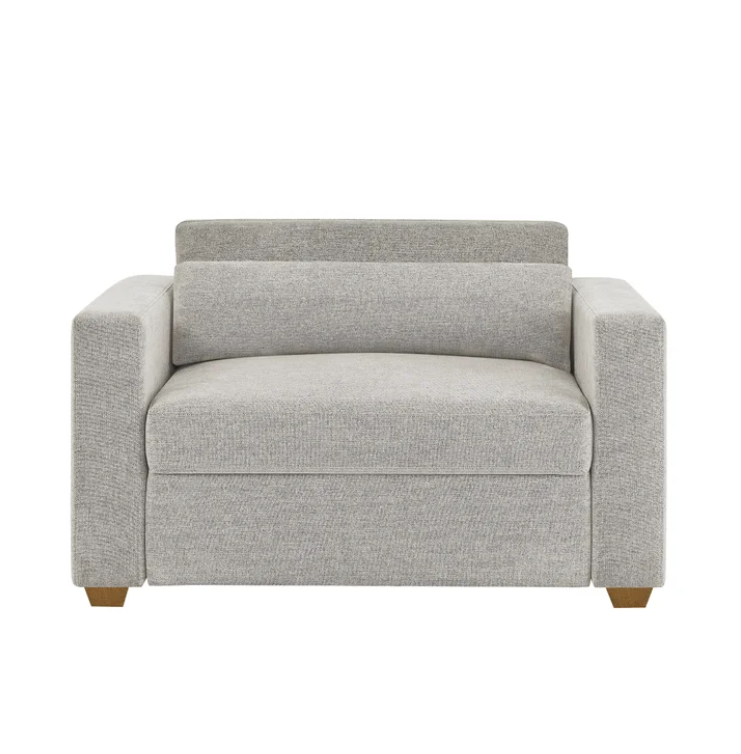 Thomathtsville Dillard Fabric Twin Size Convertible Sleeper Chair