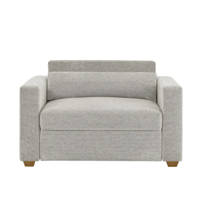 Thomathtsville Dillard Fabric Twin Size Convertible Sleeper Chair