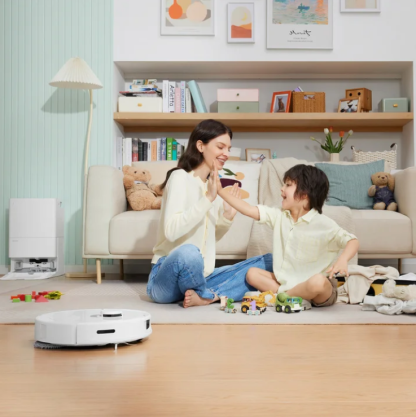 Robothtrock QX Revo Robot Vacuum and Mop with Multifunctional Dock