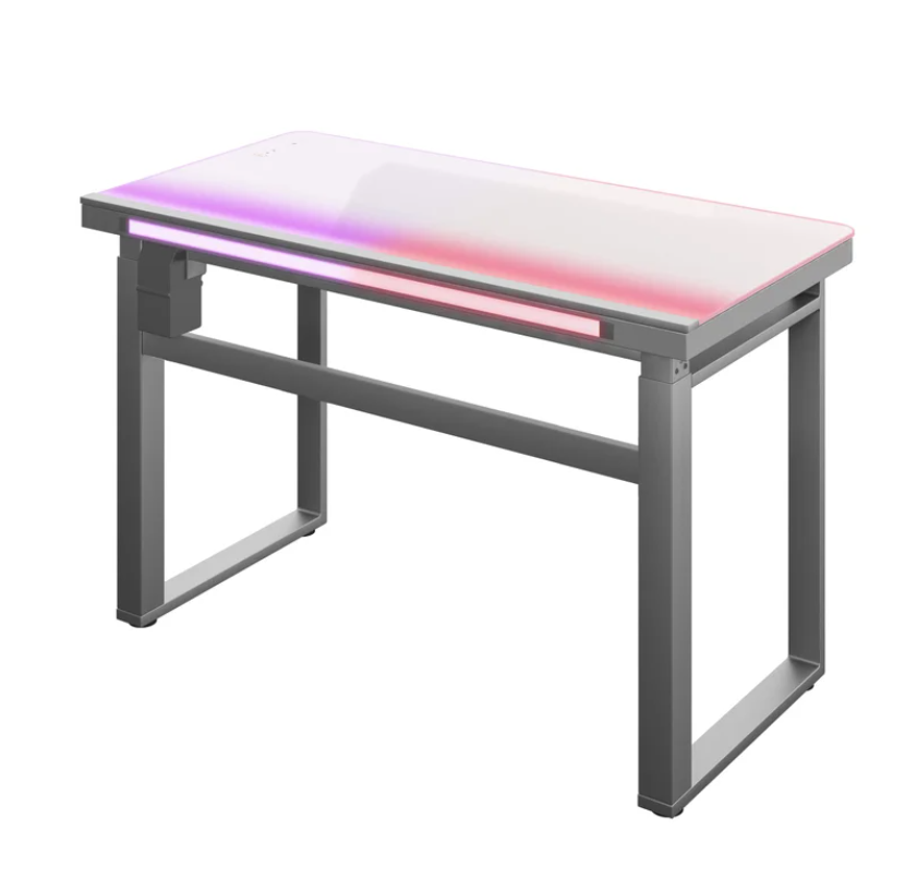 Tresthtanti Aurthtora 47” Adjustable Height Desk with LED Lighting