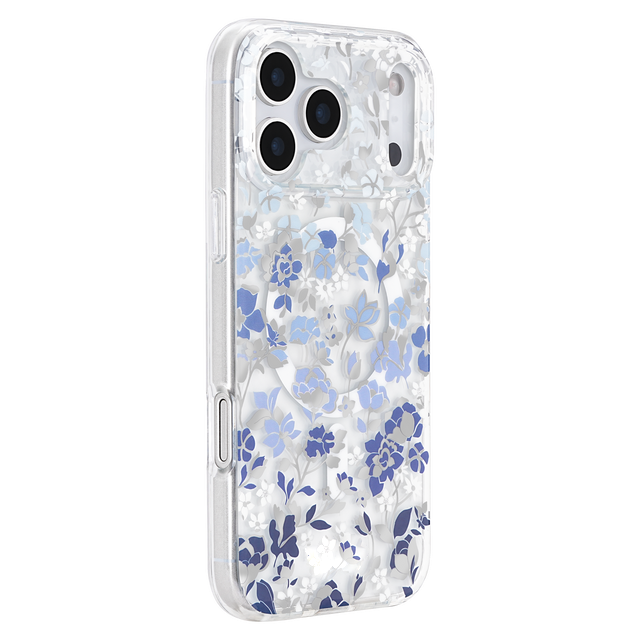 rotective Magsafe Case for Apple iPhone 17 Pro Max - Flowerbed Blue
