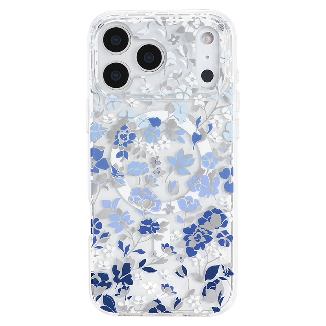 rotective Magsafe Case for Apple iPhone 17 Pro Max - Flowerbed Blue