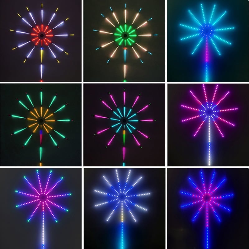 💡WiFi Bluetooth Smart Fireworks Led Light
