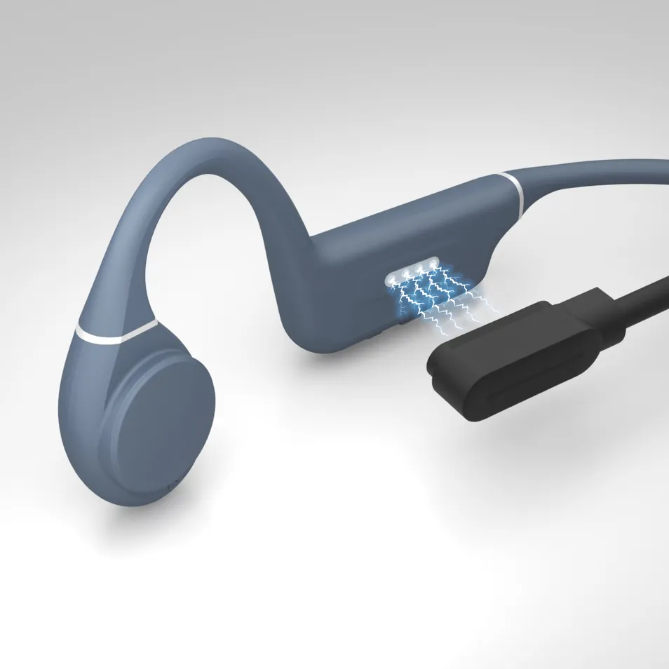 Es-910plus Open Ear Bluetooth Headset for Running and Workouts Bone Conduction Headphones Wireless Earphone