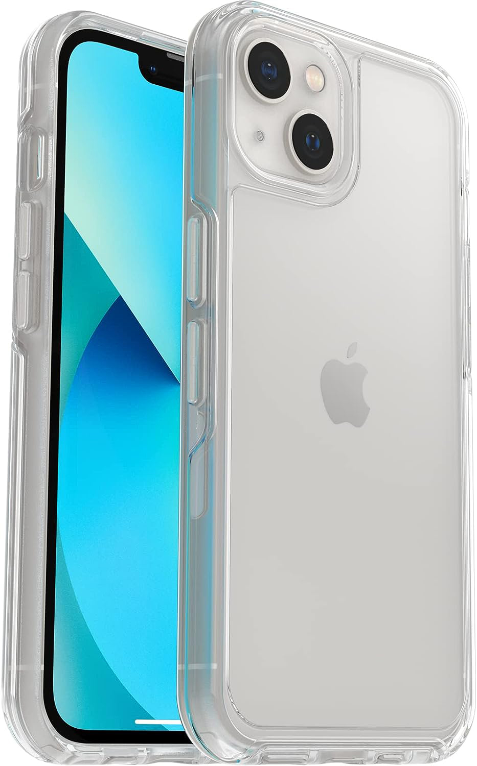 iPhone 13 (ONLY) Symmetry Series Case - CLEAR, ultra-sleek, wireless charging compatible, raised edges protect camera & screen
