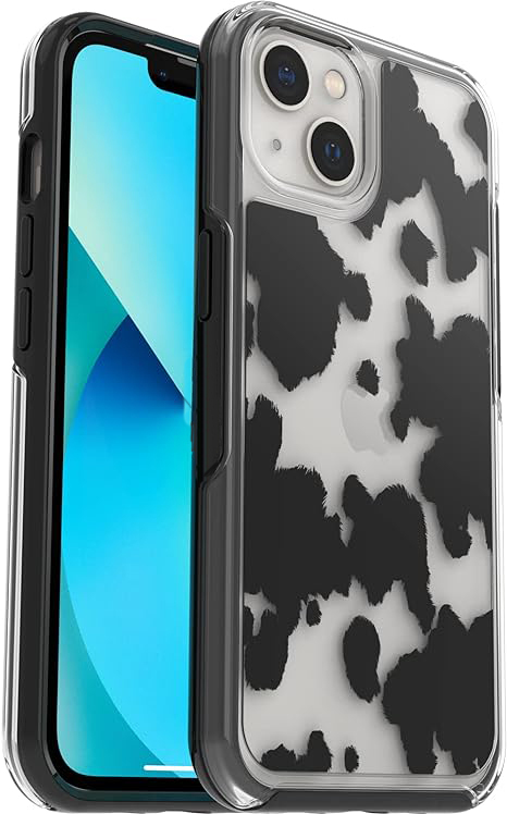 iPhone 13 (ONLY) Symmetry Series Case - CLEAR, ultra-sleek, wireless charging compatible, raised edges protect camera & screen