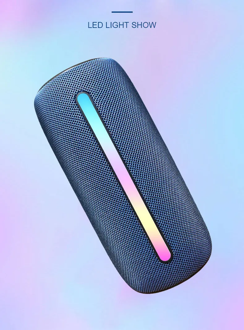 New Arrival Fashion Portable Wireless Bluetooth Speaker Stereo Sound Mini Bluetooth Speaker with RGB Light T26