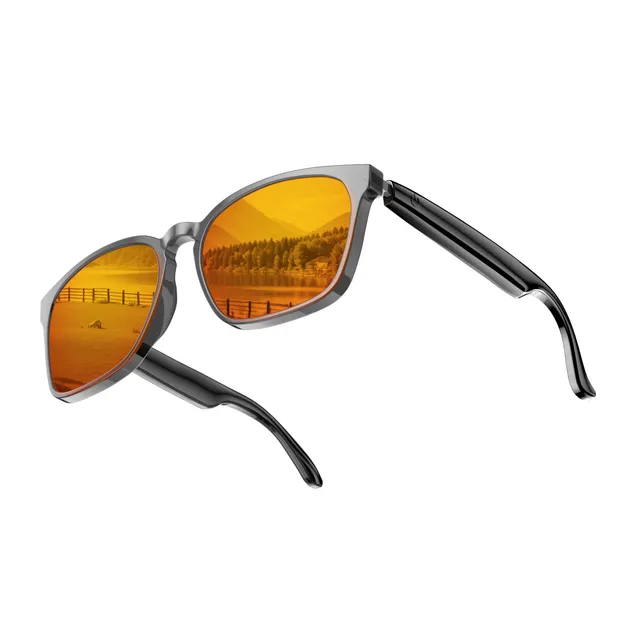 A10 Gpt Ai Smart Glasses for Cyclists with Polarized Lenses