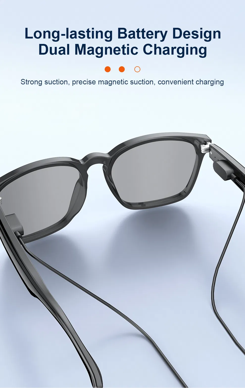 A10 Gpt Ai Smart Glasses for Cyclists with Polarized Lenses