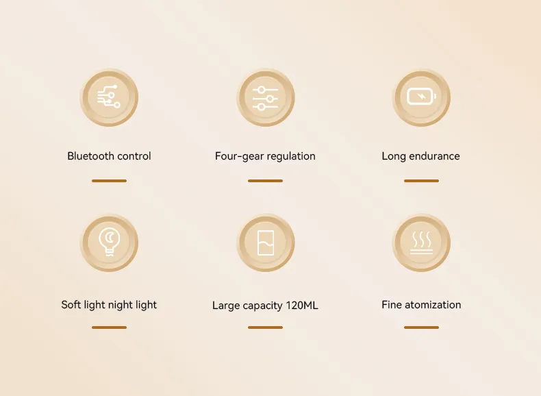 Easy Home Ultrasonic Humidifier Pure Essential Scenting Mini Essential Oil Diffuser for Home Room Office