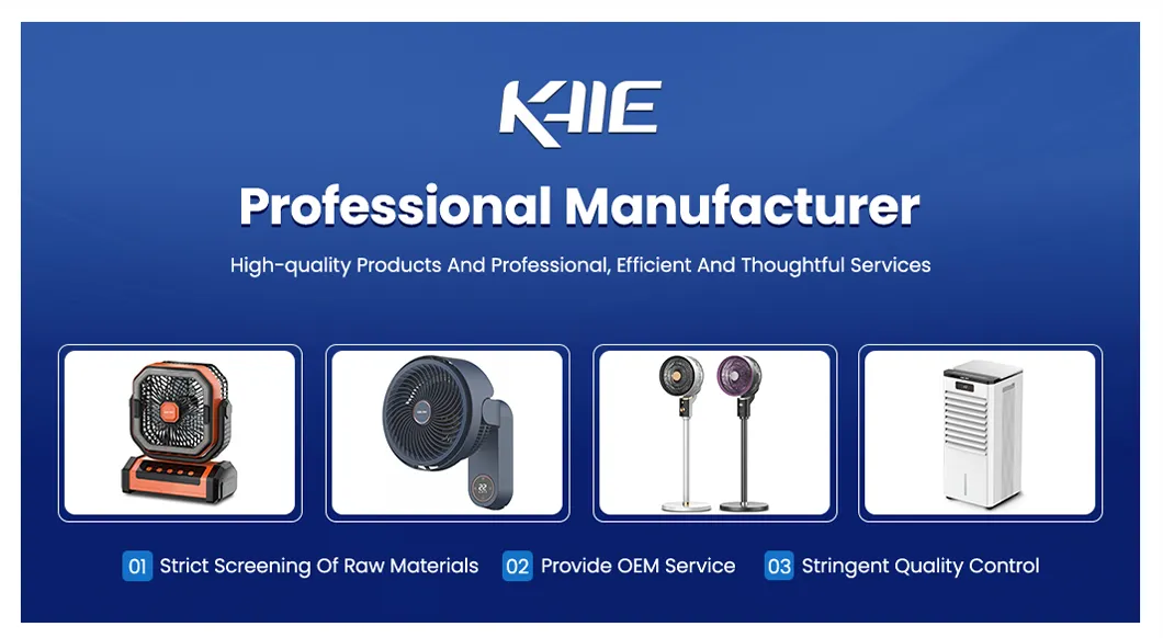 Electric Circulation Fans for Indoor Events Table Fan with Aromatherapy Box