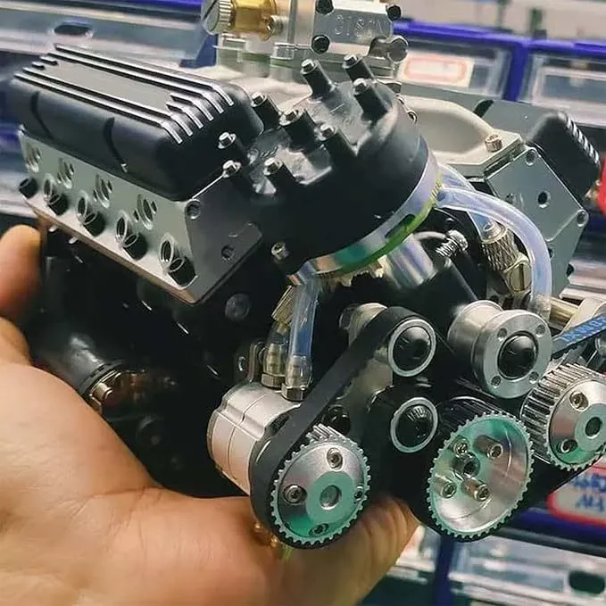 V8 Engine Resin Model Ornament – Creative Cross-Border Desktop Decoration